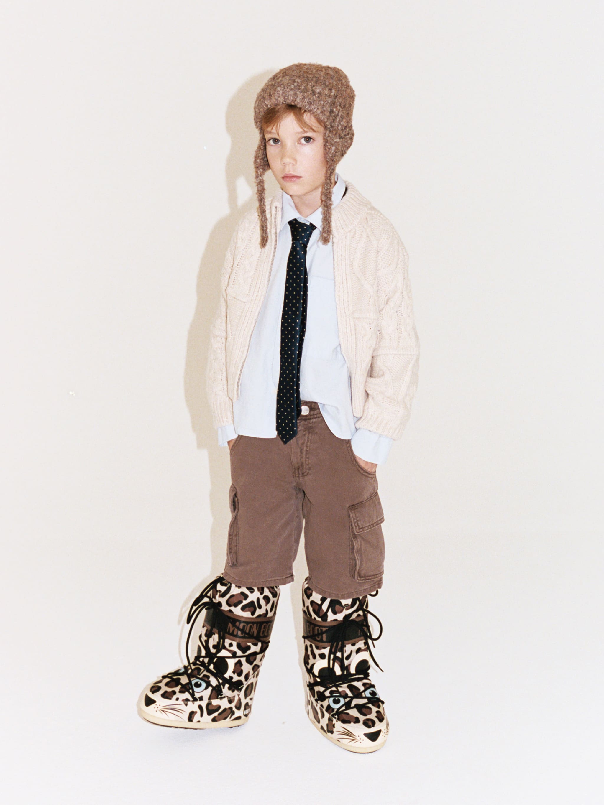 ICON JUNIOR LEOPARD BOOTS