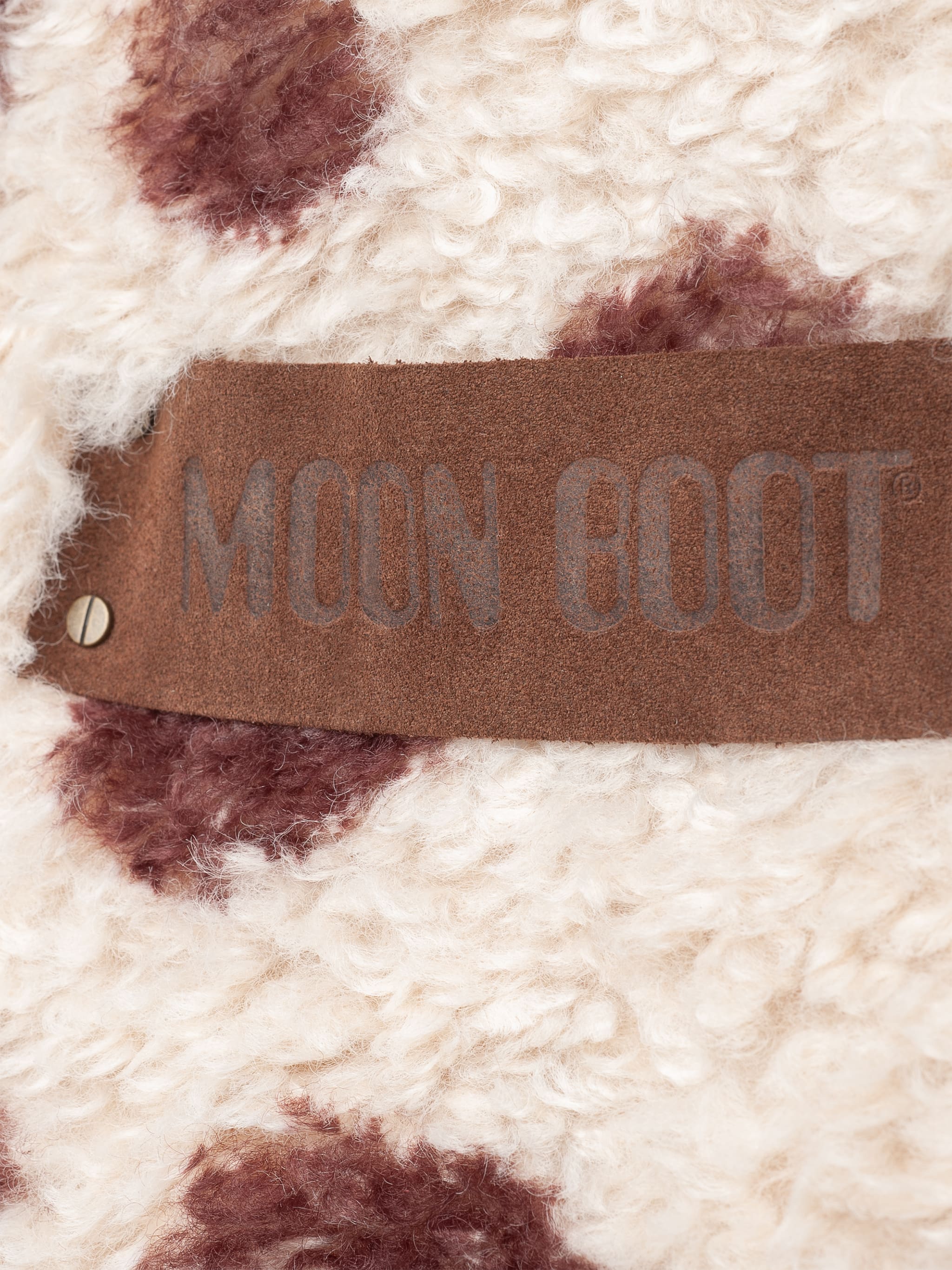 BROWN FURRY TOTE BAG