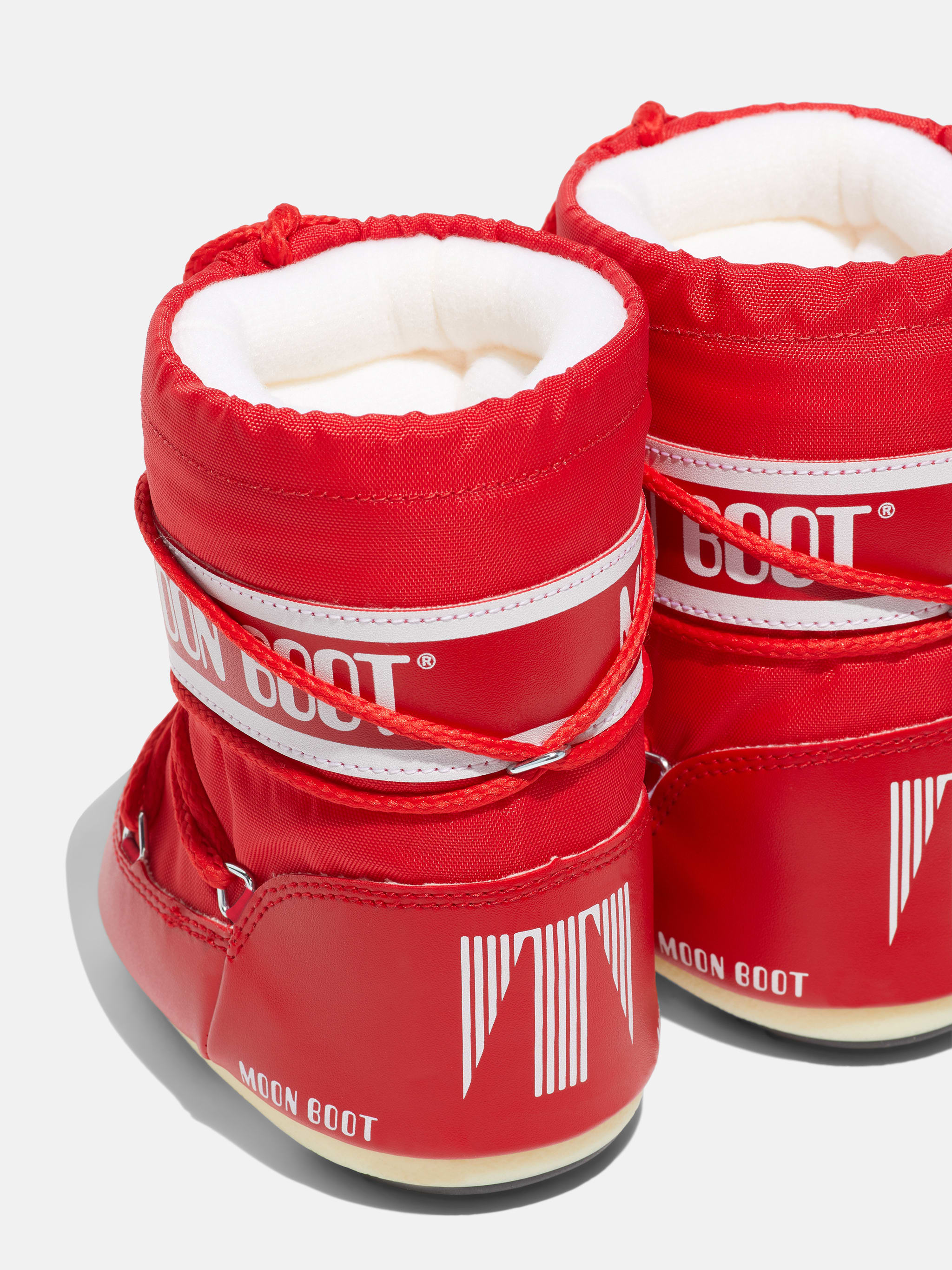 ICON MINI RED NYLON BOOTS