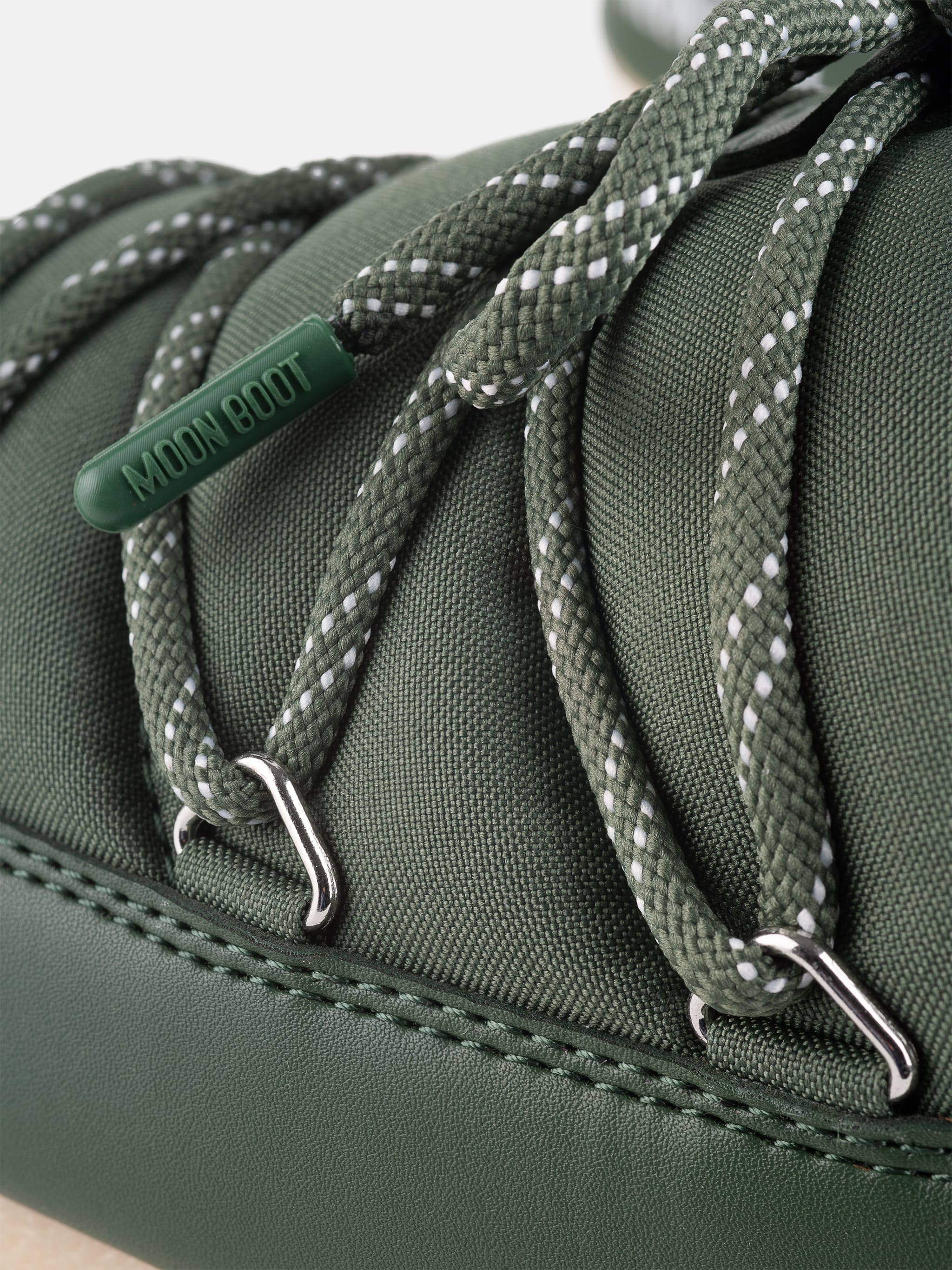 EVX GREEN NYLON MULES