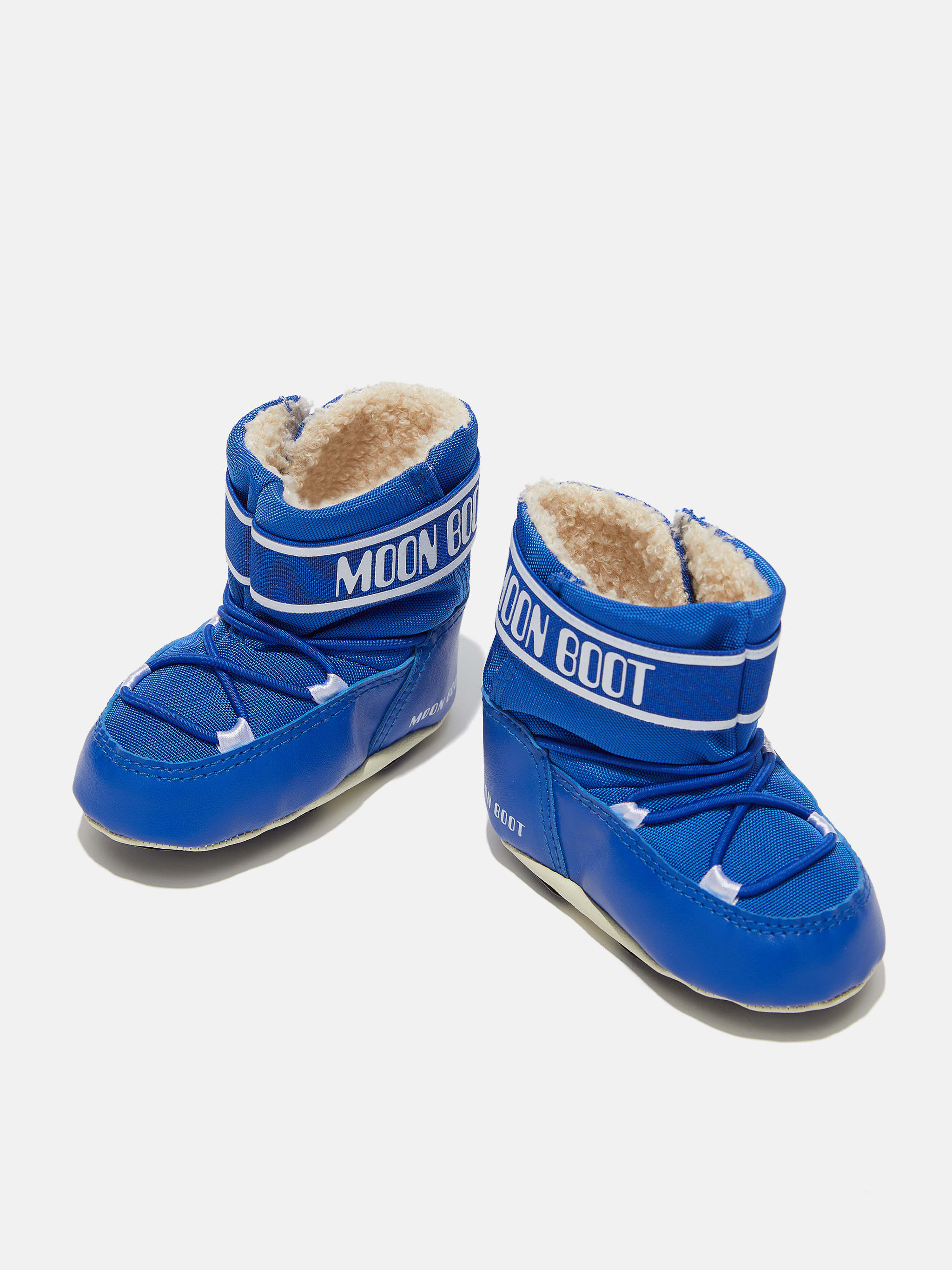CRIB ELECTRIC-BLUE NYLON BOOTS