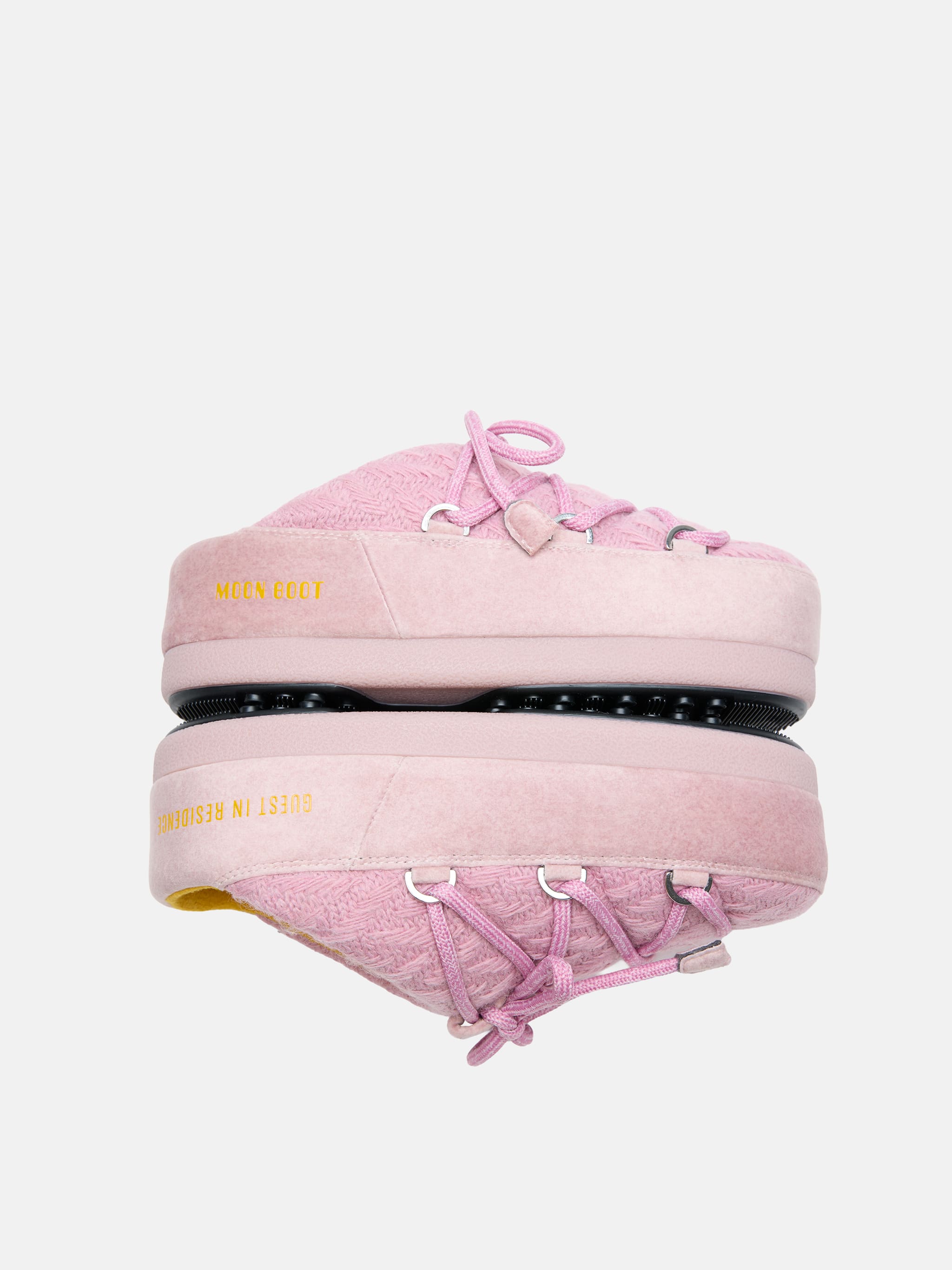 MOON BOOT X GUEST IN RESIDENCE EVX ROSE KNIT MULES