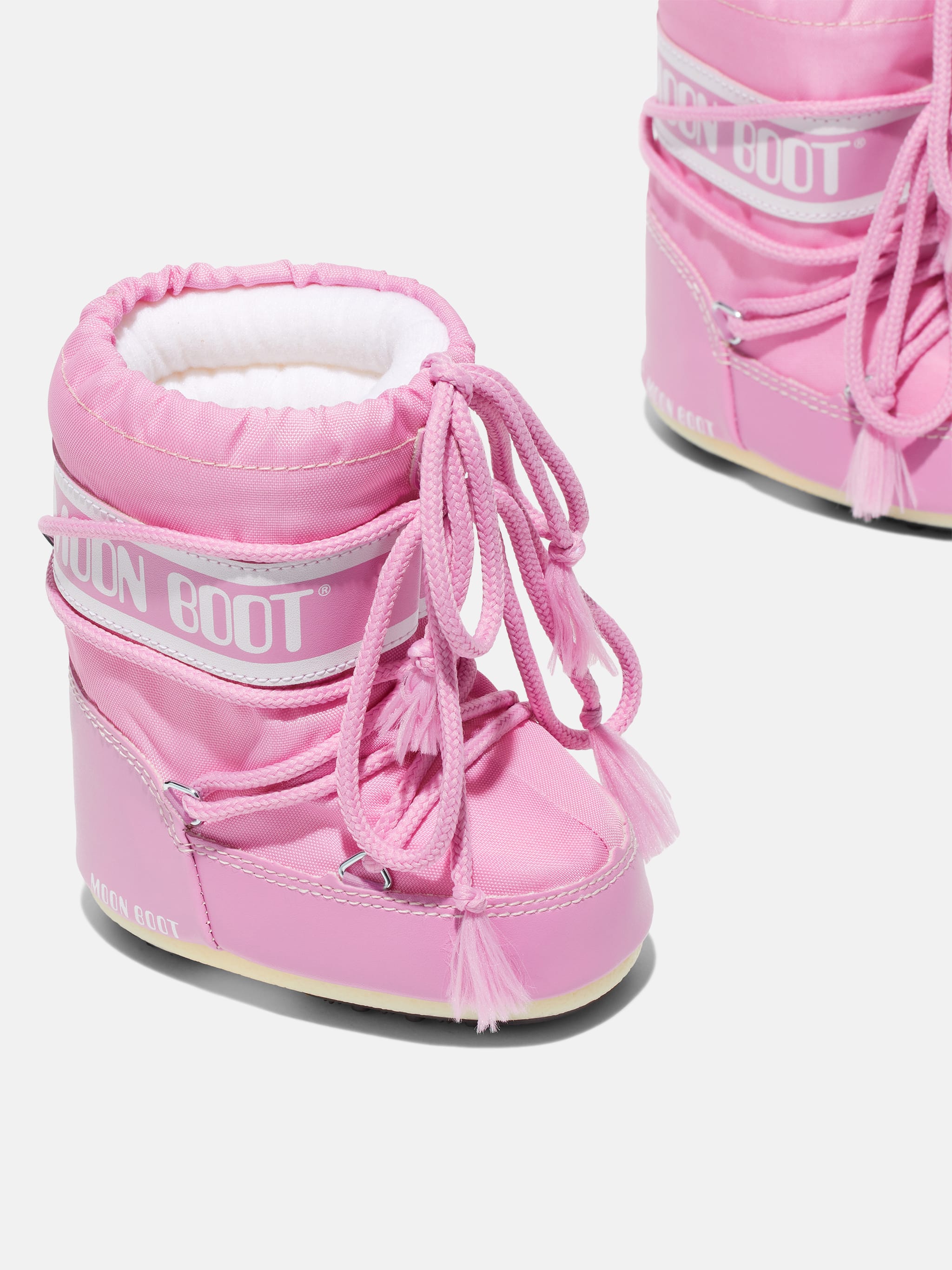 ICON MINI PINK NYLON BOOTS